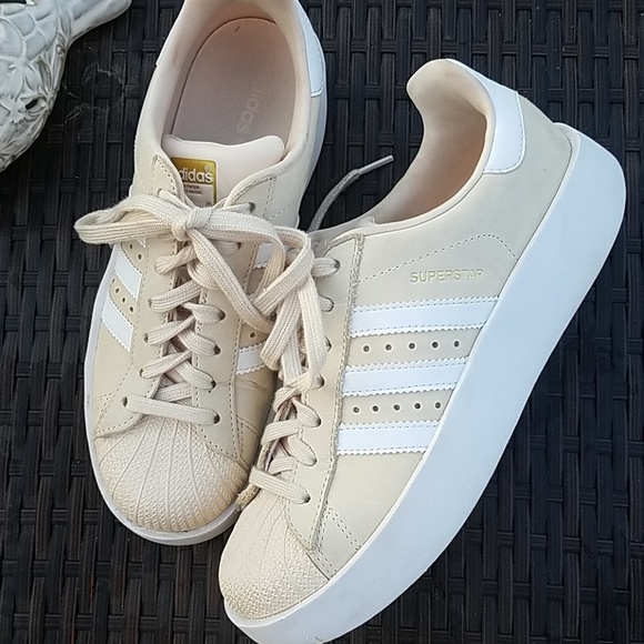 Adidas superstar cream suede Clearance